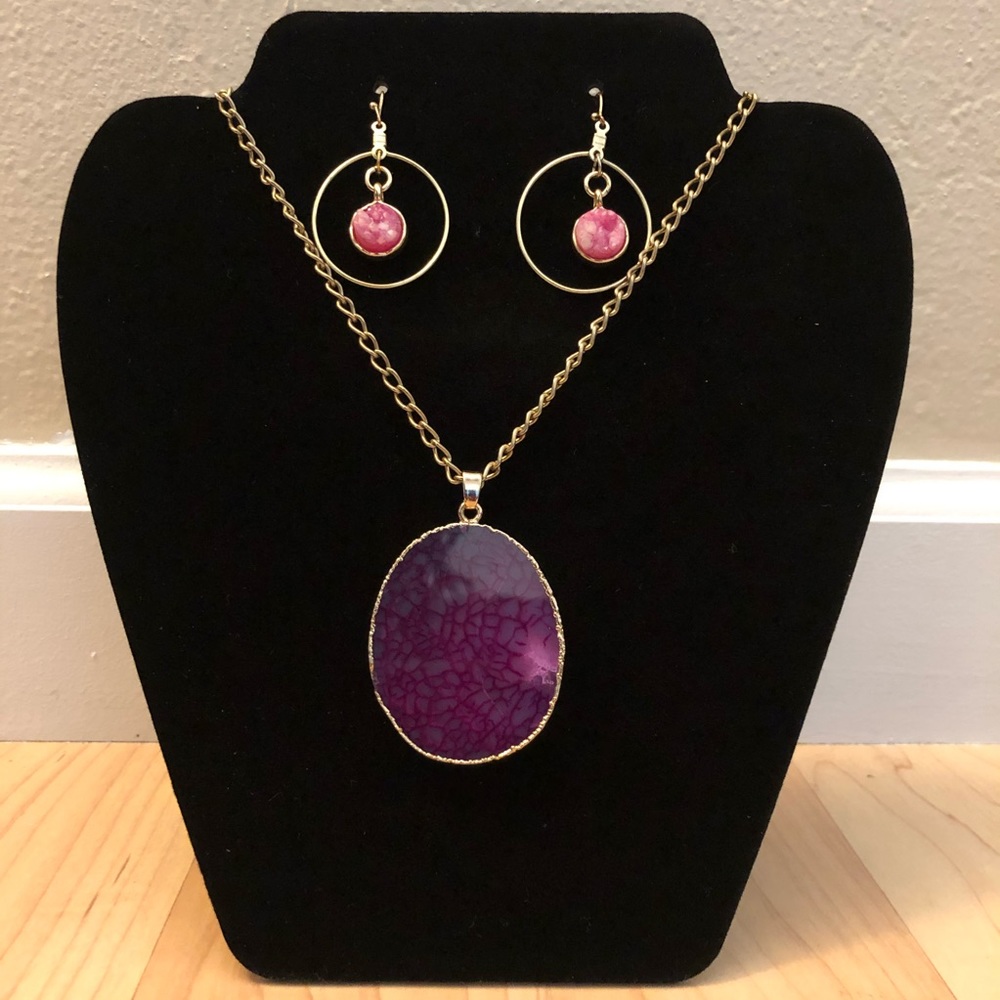 Handmade Magenta Set